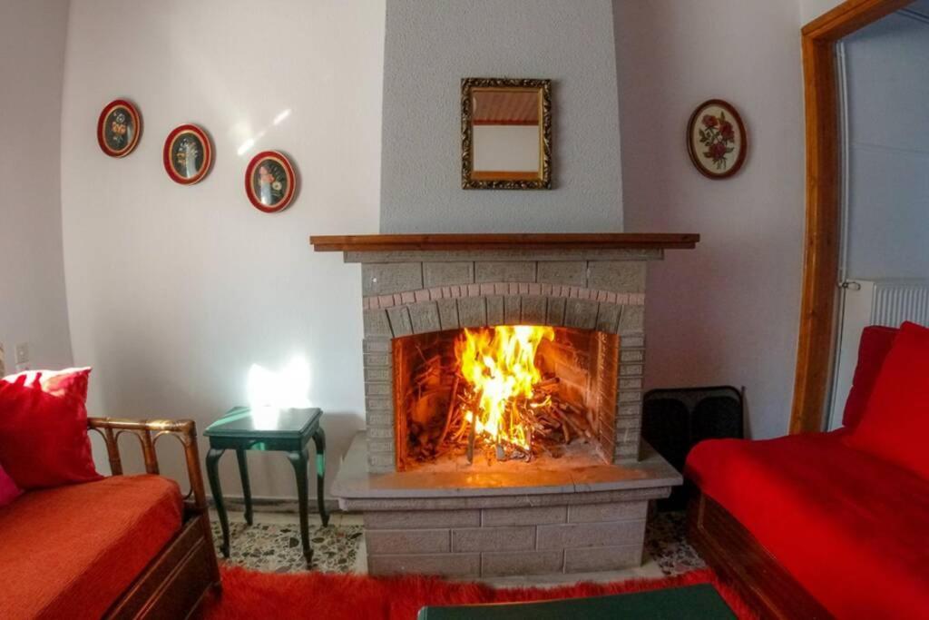 Breathtaking Lake View Cottage With A Fireplace Next To Ioannina City! מראה חיצוני תמונה